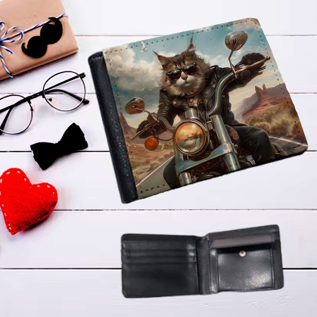 Cat Motorcyclist